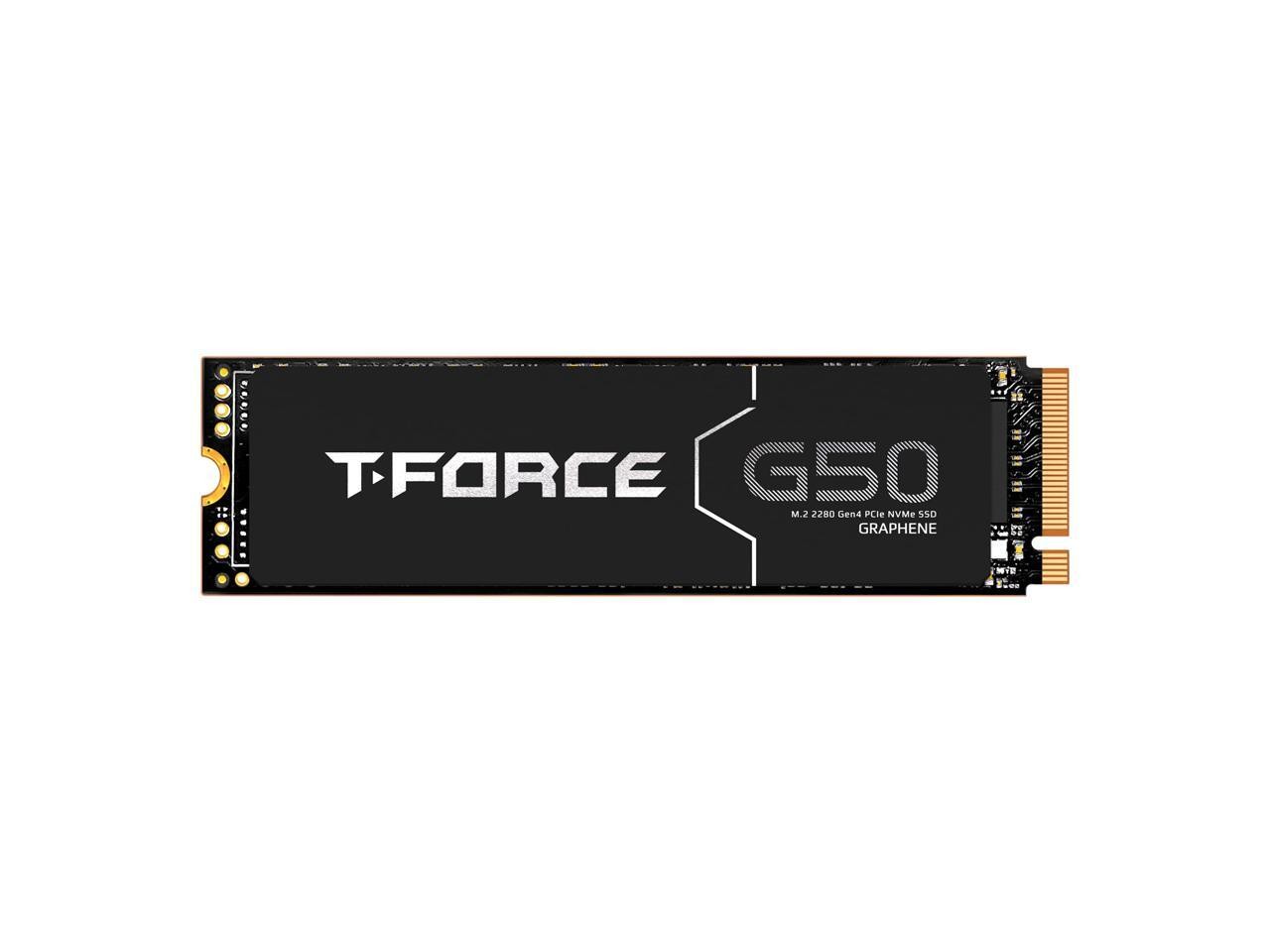 Team Group T-FORCE G50 M.2 2280 4TB PCIe 4.0 x4 with NVMe 1.4 TLC Internal Solid