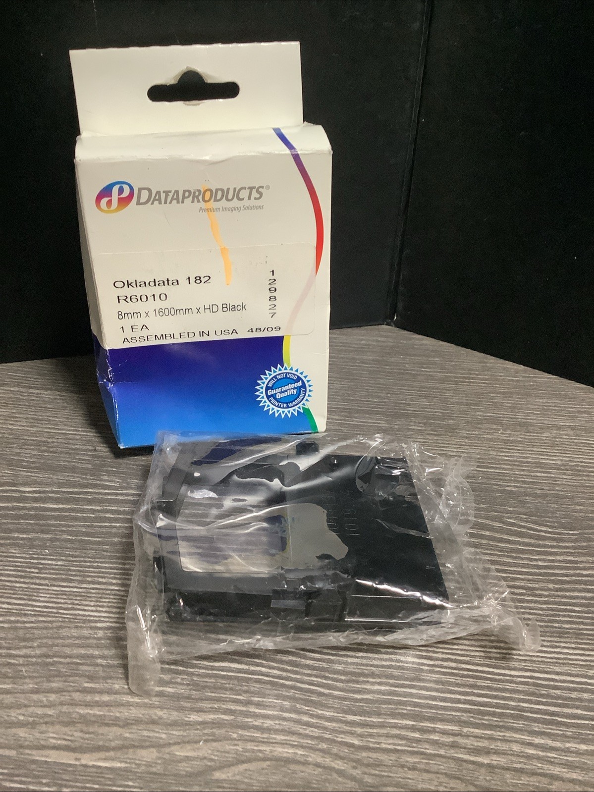 Dataproducts R6010 Compatible Ribbon Black Okidata 182, 320, 390 NOS