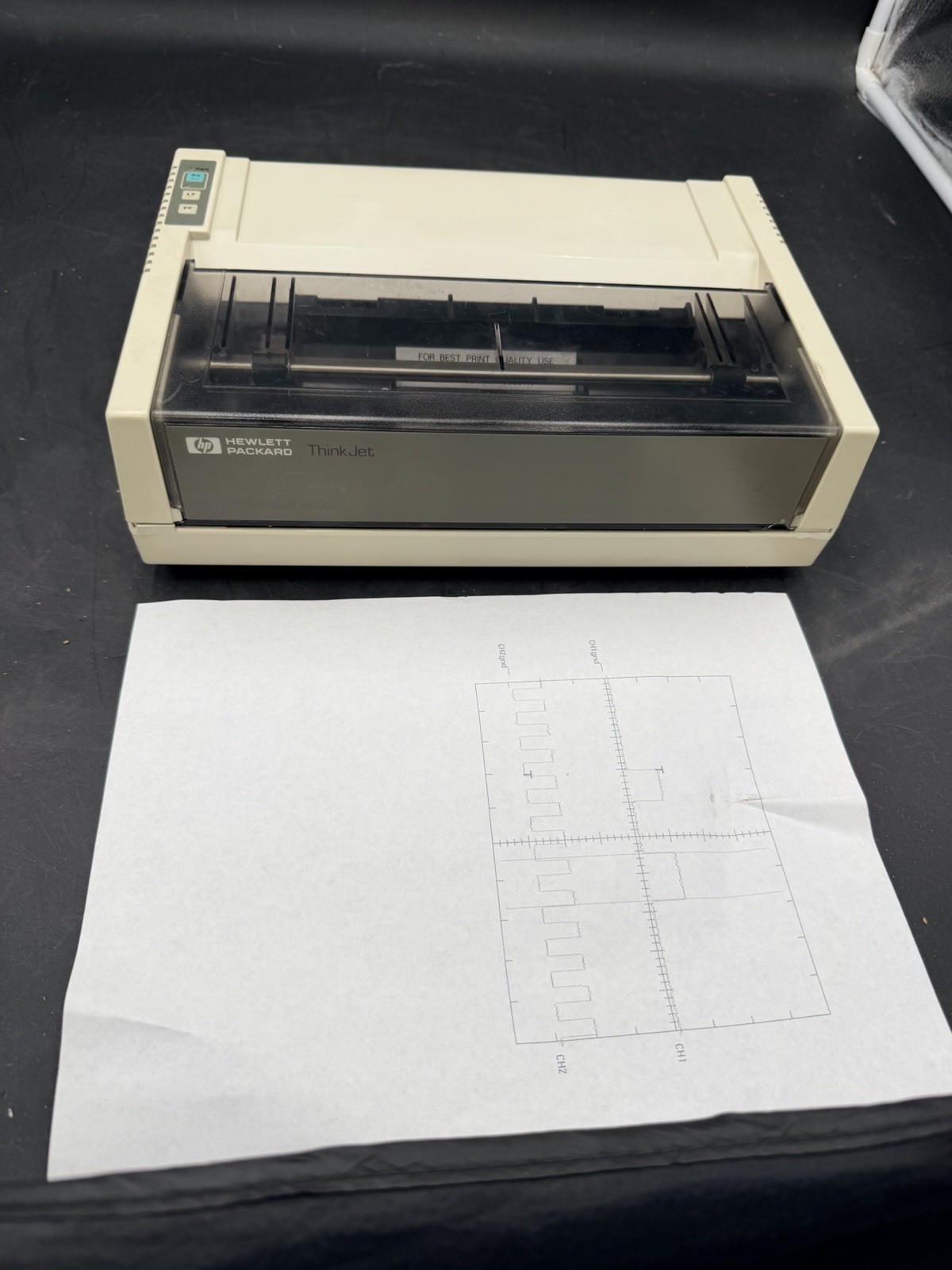 Vintage HP/Hewlett Packard 2225A ThinkJet Printer with HPIB/GPIB Input