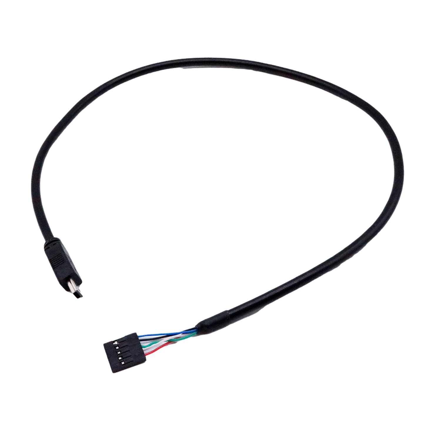 Mini USB Male to 5 Pin Motherboard Female Header Adapter Dupont Extended Cable
