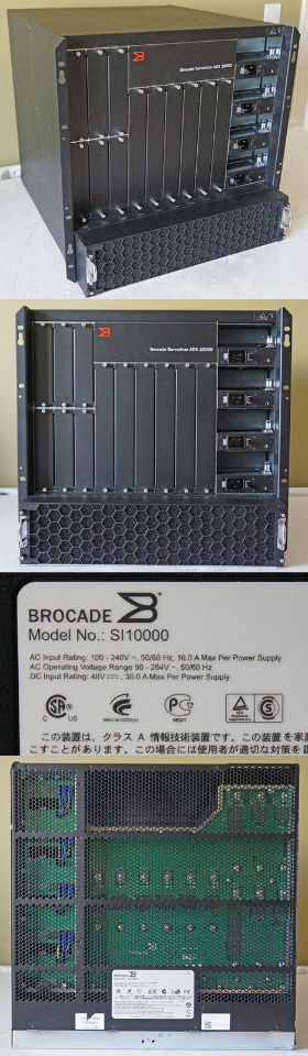 BROCADE SERVERIRON ADX 10000 CHASSIS LOAD BALANCING DEVICE SI10000 SI-10K NEW