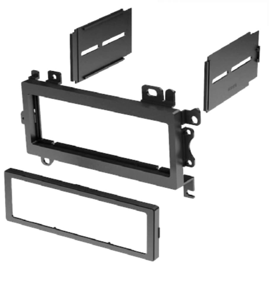 Single Car Stereo Install Dash Mount Kit Made for Jeep: 1997-2001 Cherokee, 1993