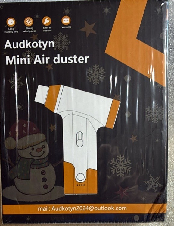 Audkotyn High-Speed Mini Air Duster Dust Blower