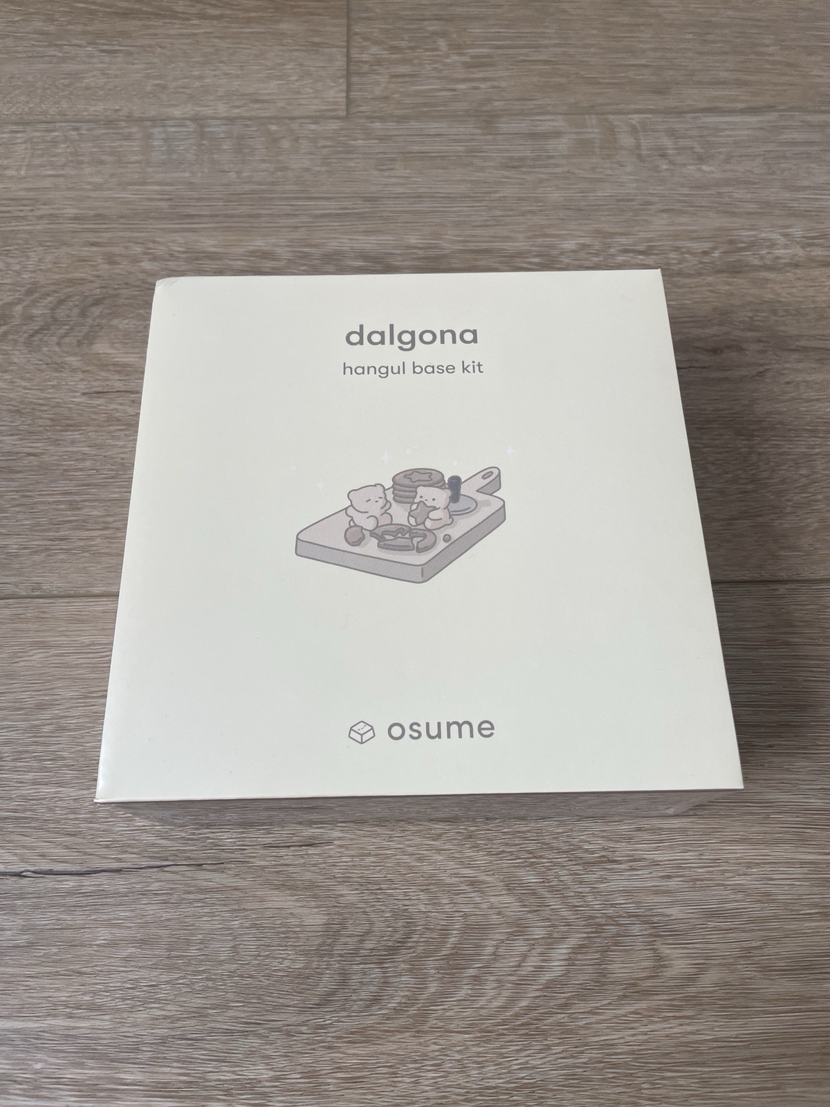 Brand New/Sealed Osume Dalgona Keycap Set | Hangul Base Kit