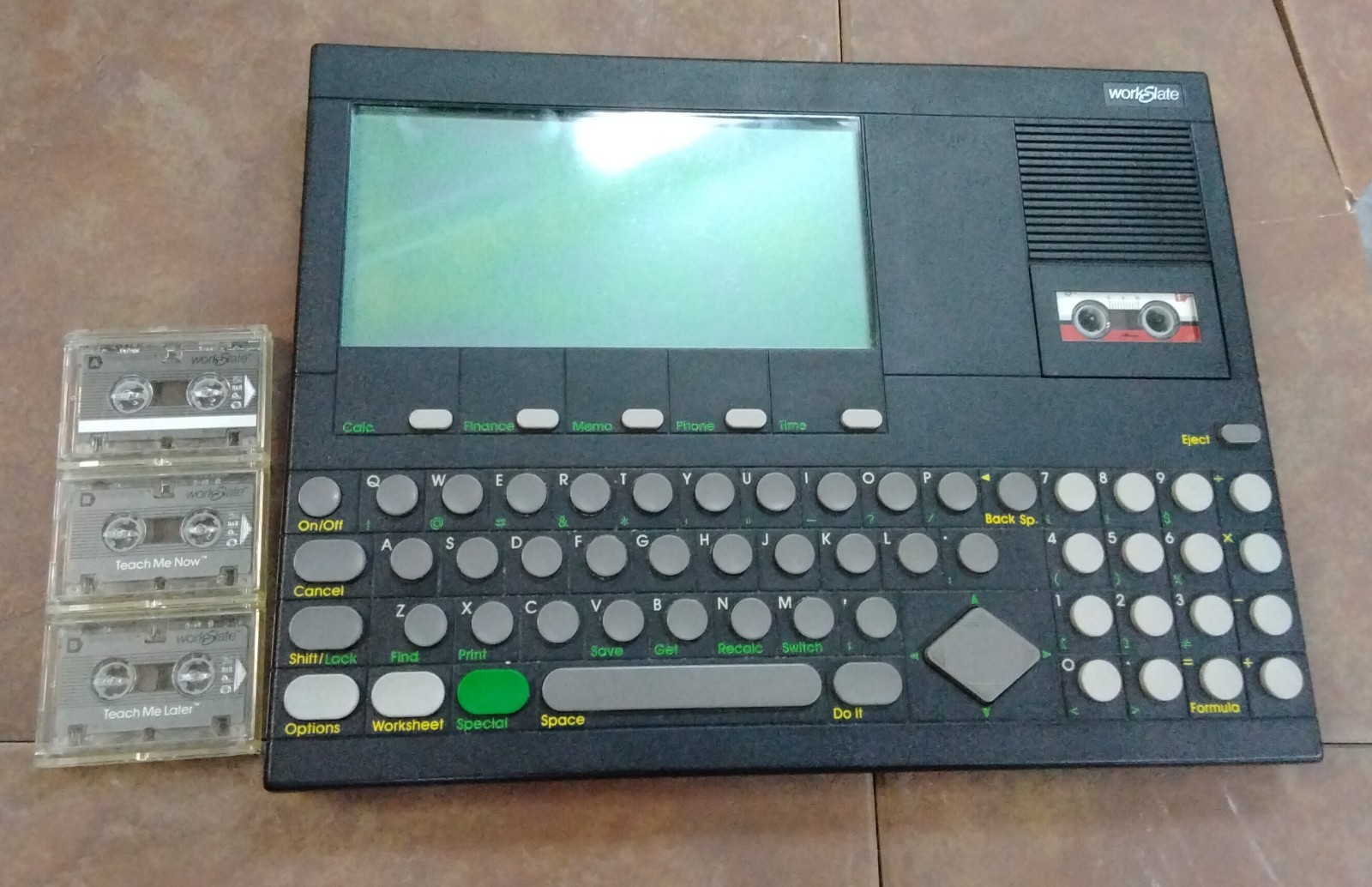 Vintage Convergent WorkSlate MicroComputer with all Accessories, AS-IS
