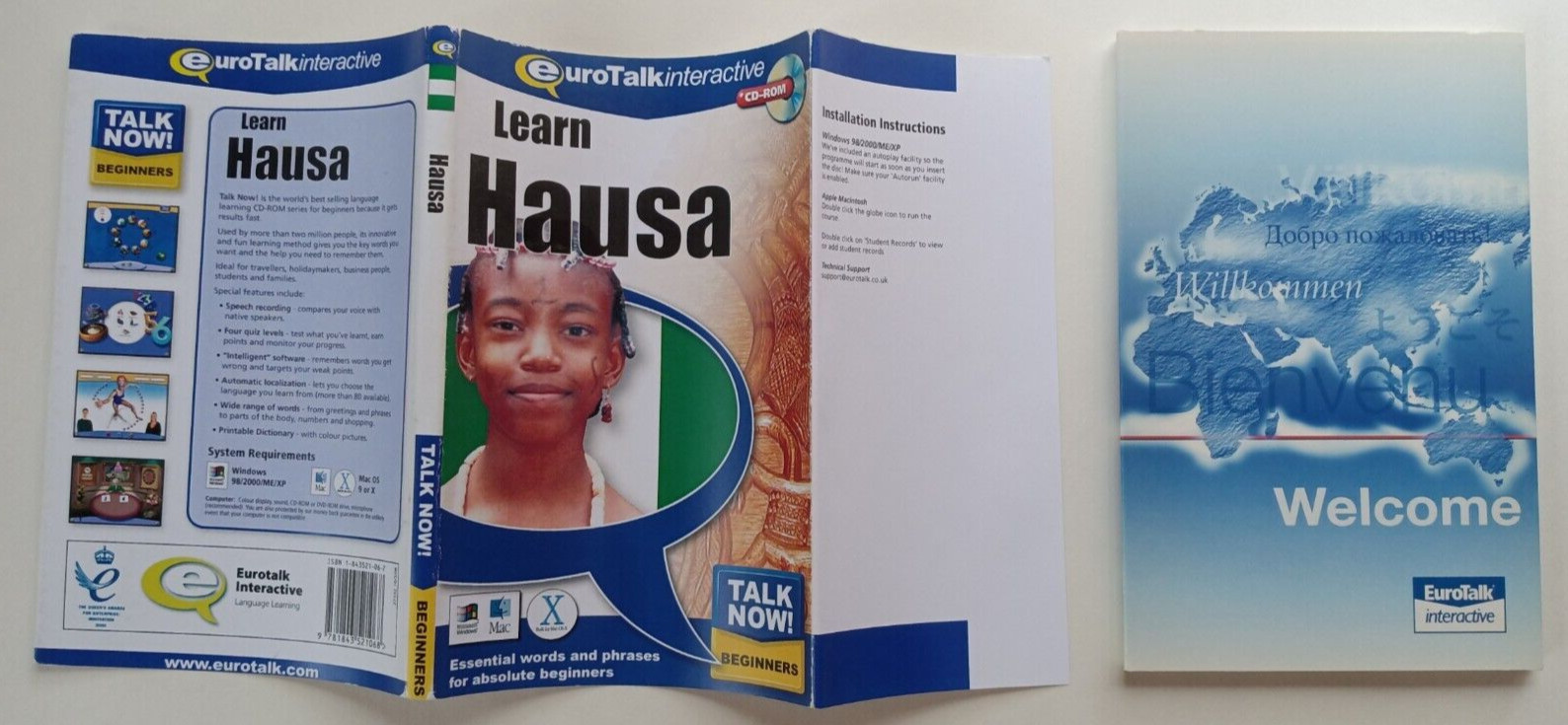 Learn Hausa - Talk Now Beginners - EuroTalk Interactive - CD-ROM (2004)