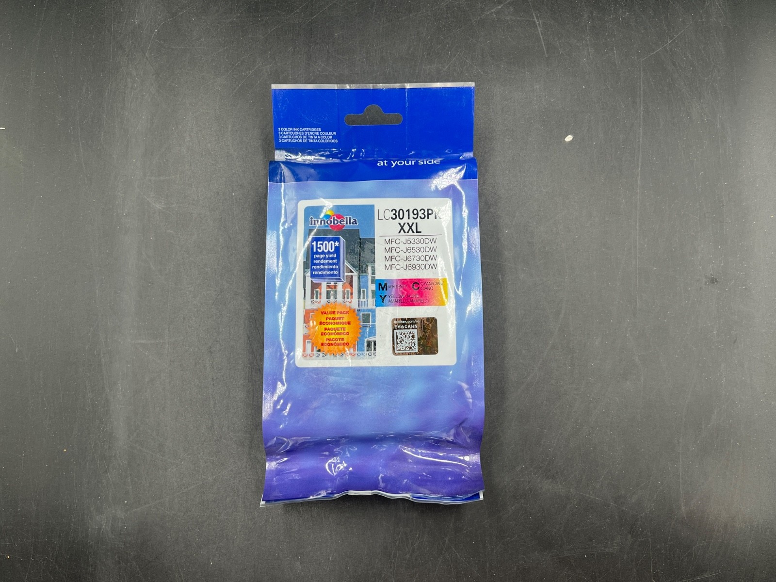 Genuine Brother LC30193PK Cyan/Magenta/Yellow Ink Cartridge