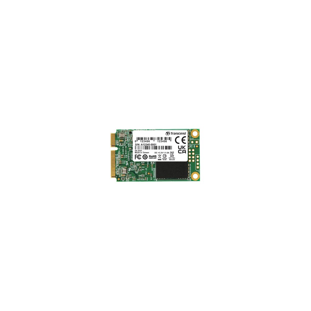 Transcend TS128GMSA230S 128GB MSATA SSD SATA3 3D TLC