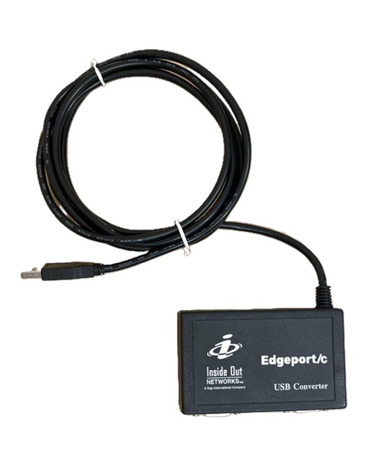 Inside Out Digi 301-1003-10 Edgeport/2c USB to Serial Adapter, (2x) RS-232 DB9