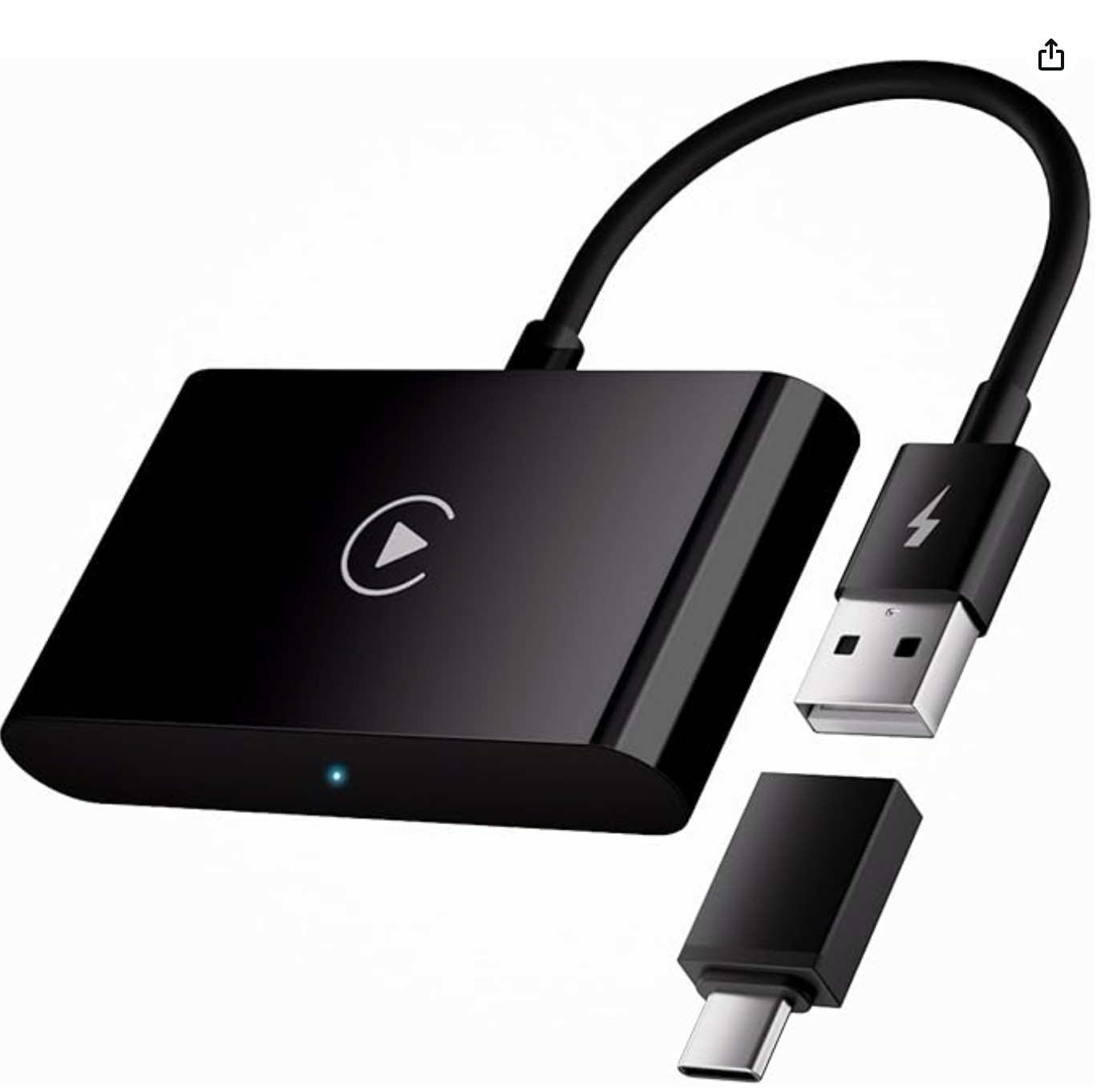 Carplay Wireless Adapter,Wireless CarPlay Adapter/Dongle,Plug & Play 5.8GHz WiFi