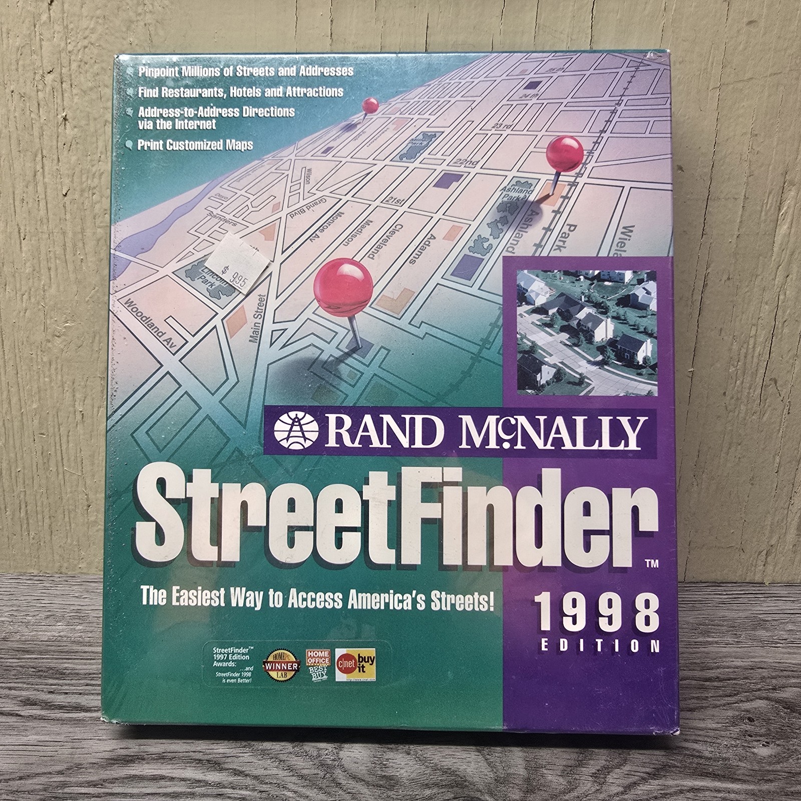 Rand Mcnally StreetFinder 1998