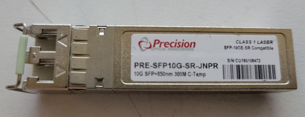 PRECISION OPTICAL TECHNOLOGIES PRE-SFP10G-SR-JNPR 10G SFP Module