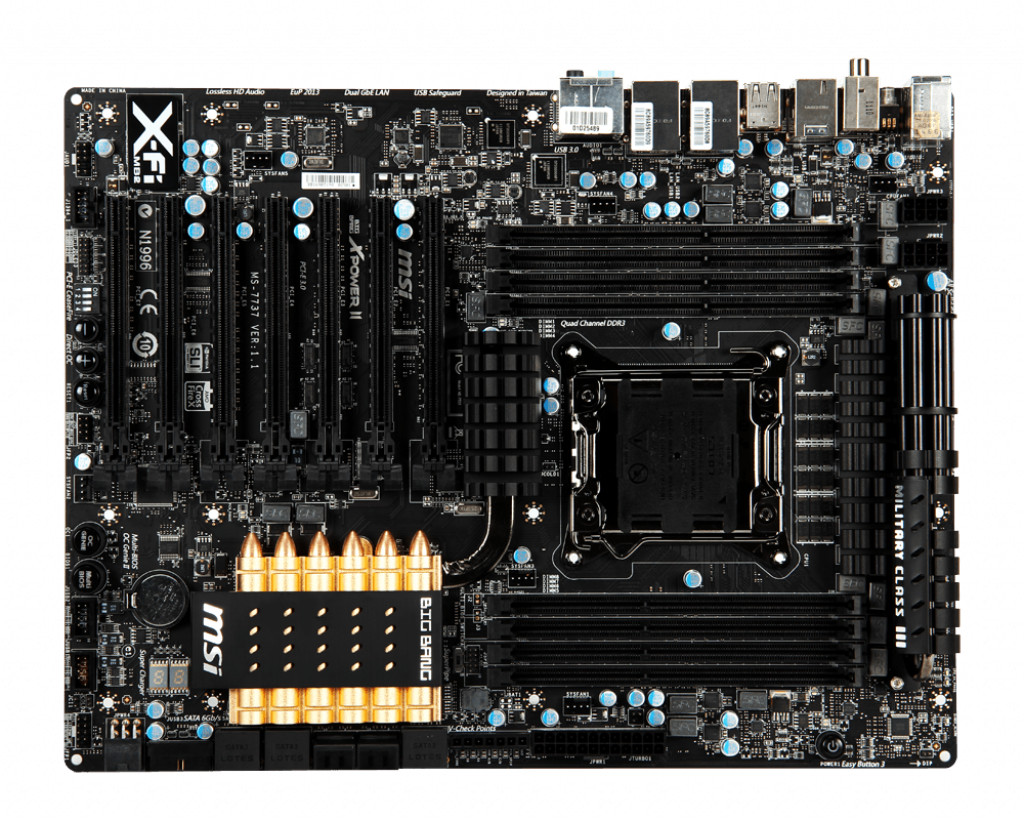 For MSI Big Bang Xpower II Motherboard LGA2011 DDR3 XL-ATX Mainboard