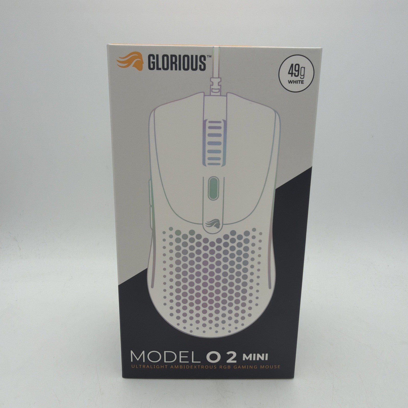 GLORIOUS Model O 2 Mini Wired Gaming Mouse: Superlight 49g, 26K Optical Sensor