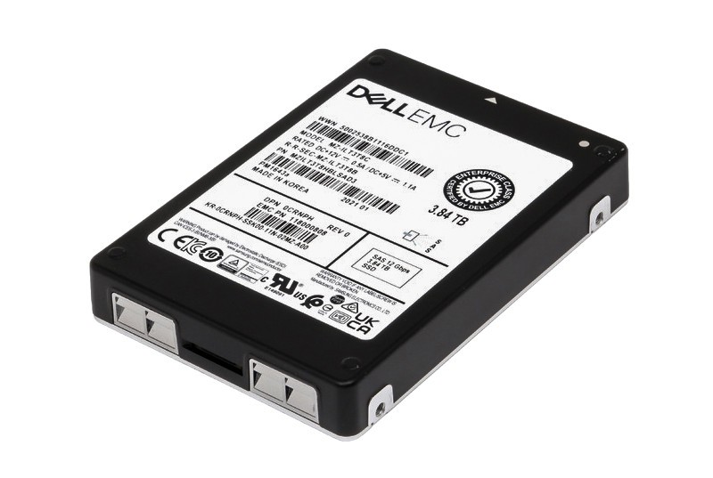 Hard drive Dell 3.84TB SSD SAS 12G 2.5 TLC RI 512e CRNPH