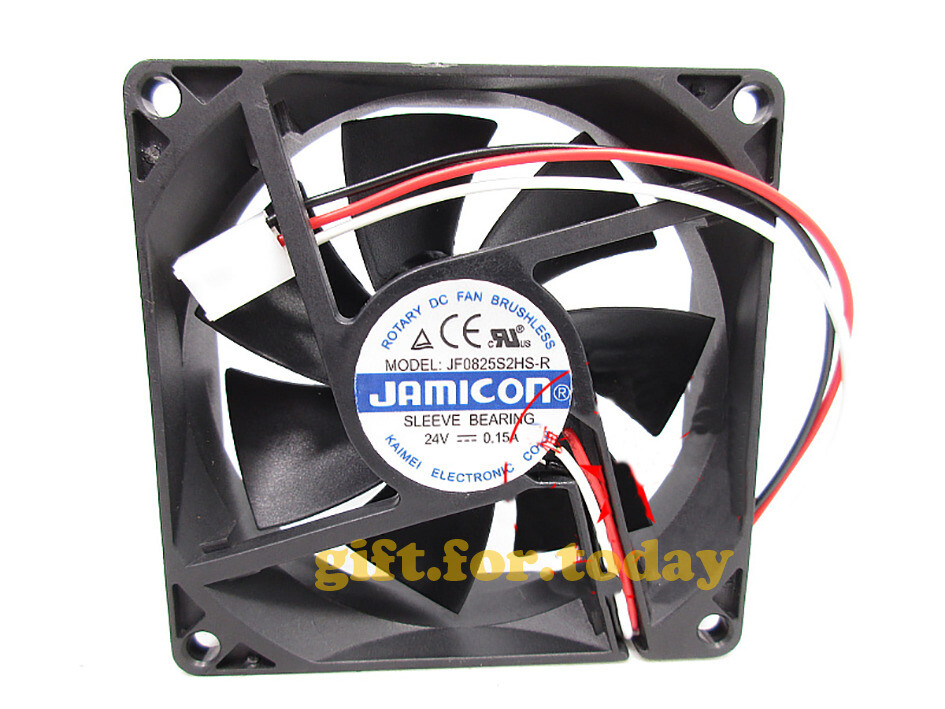 1 Pcs For JAMICON JF0825S2HS-R DC24V 0.15A 8025 axial flow inverter cooling fan
