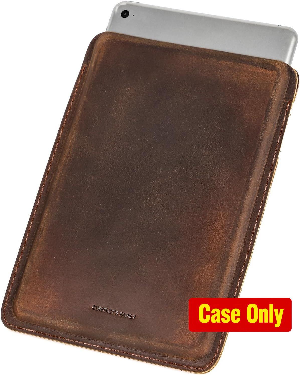 Slim Case for iPad mini 6 8.3", Coffee, Lightweight, Shockproof, Handmade