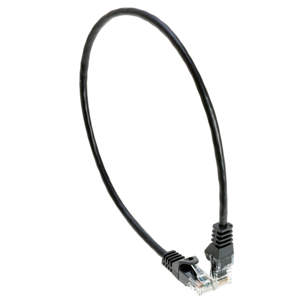 CAT6 Ethernet Patch Cord RJ45 LAN Network Cable Black 1.5FT- 20FT Multi-Pack LOT
