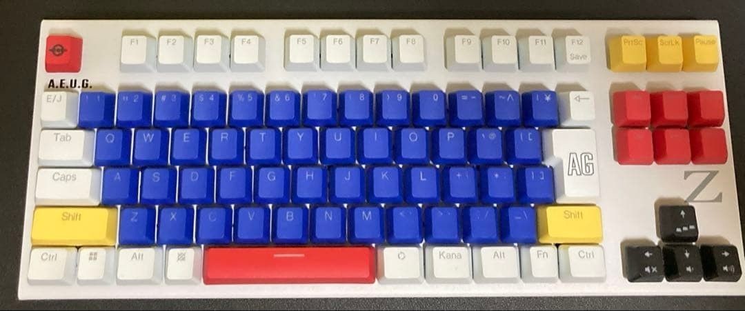 NEW REALFORCE GX1Plus Gundam Gaming Keyboard Rapid Trigger 45g Japanese Layout