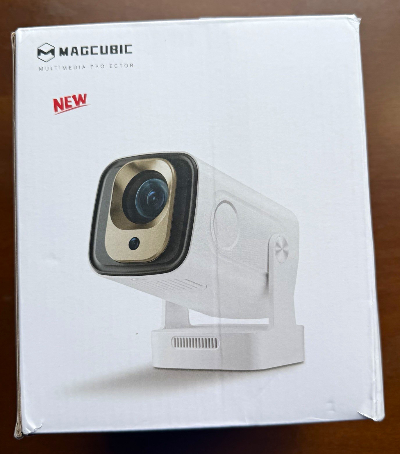 Magcubic HY310 1080p LED Smart Projector 500 ANSI Auto Focus Short Throw White