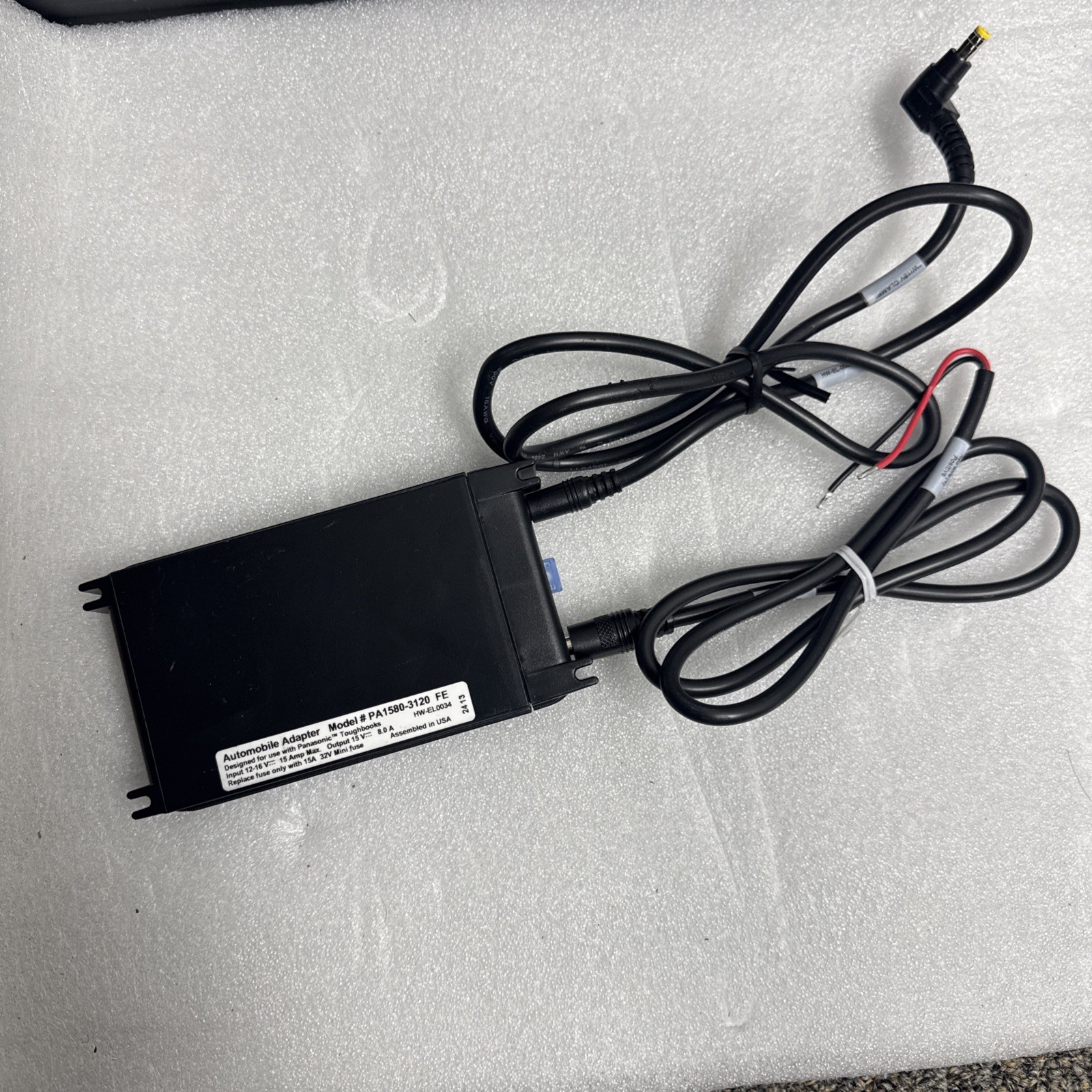 1x Panasonic Toughbook LIND 12V Cig Charger CF-LNDDC120 CF-33 CF-31 CF-54 FZ-55