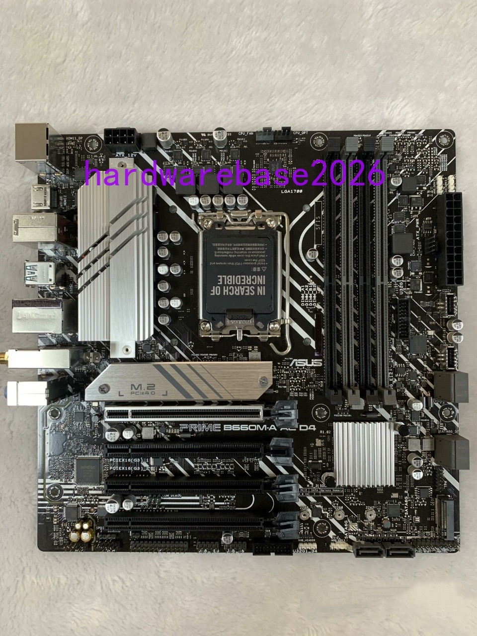 ASUS PRIME B660M-A AC D4 Motherboard LGA 1700 Chipset Intel B660 DDR4
