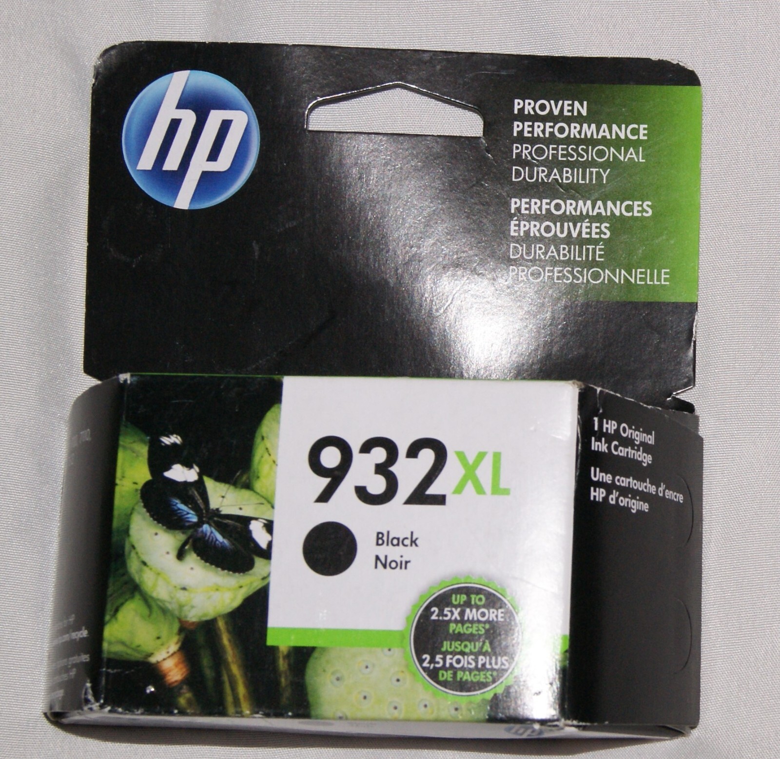 HP 932 XL black printer ink cartridge new NIP NIB
