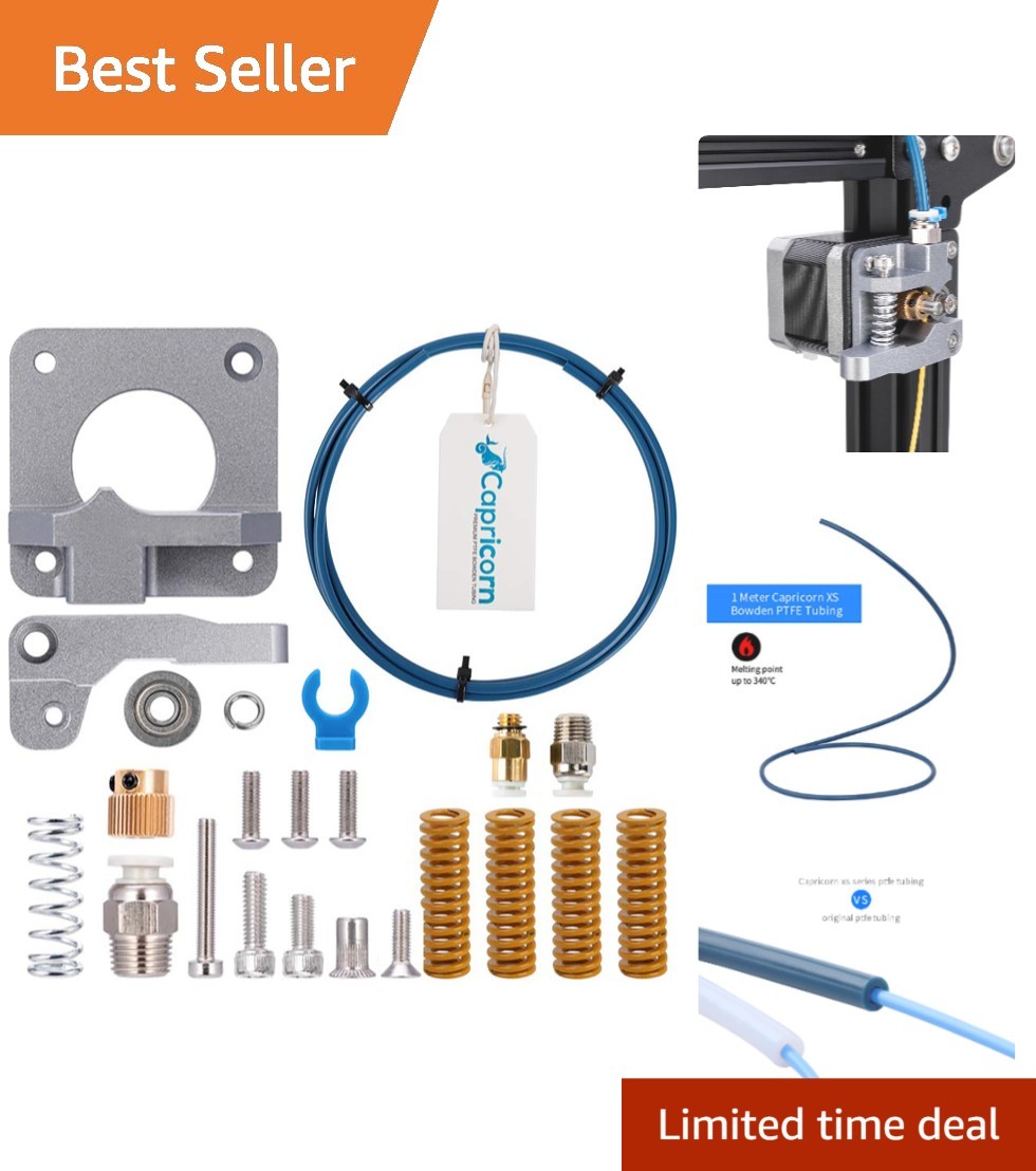Ultimate 3D Printing Accessory Kit: Metal Extruder & Bed-Level Springs Included