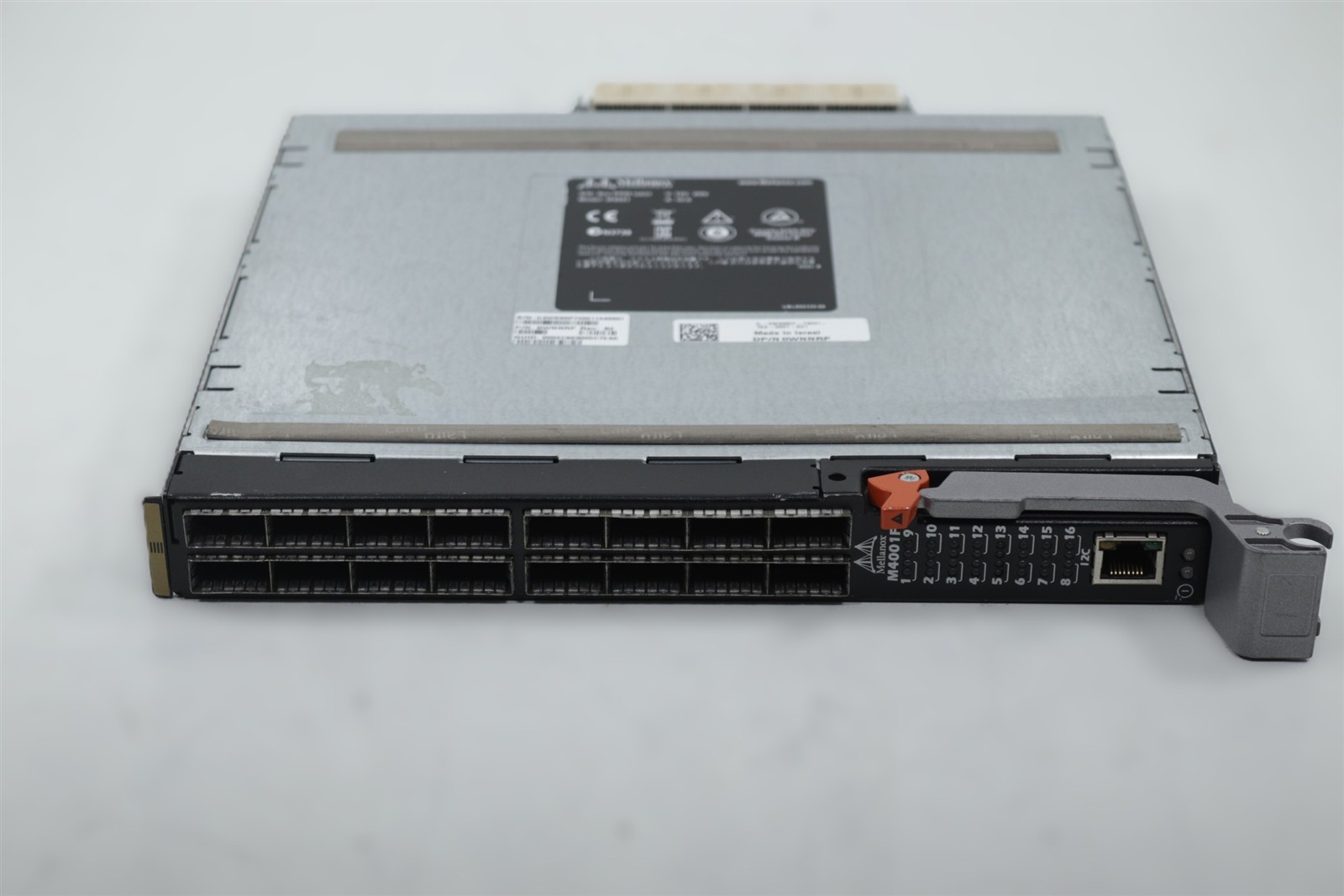 Dell Mellanox M4001F InfiniBand Blade Switch 16-port 40 and 56Gbs 0WNNRP Rev B2