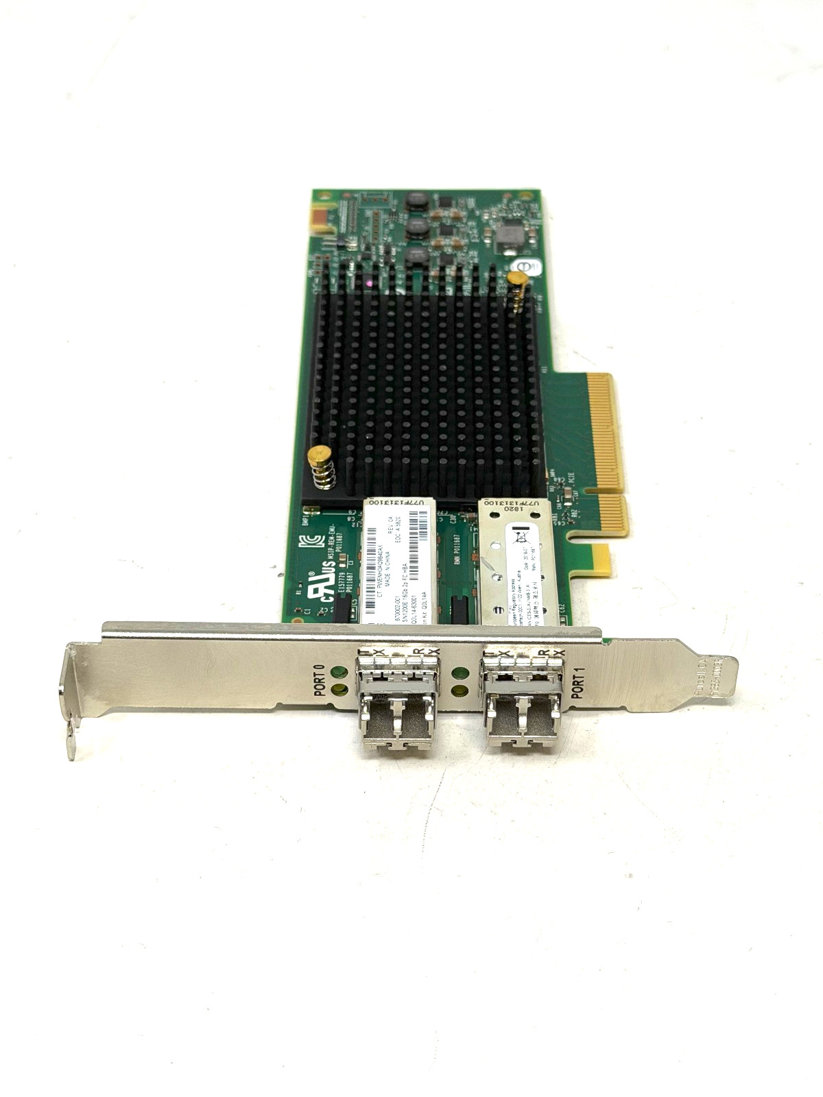 Q0L14A HPE StoreFabric SN1200E 16Gb DP FC HBA With SFPs