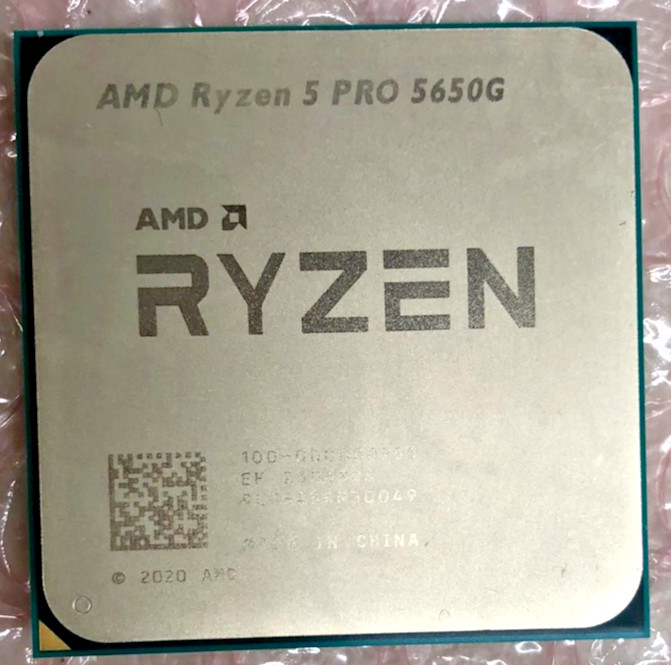 AMD Ryzen 5 PRO 5650G 6-Core 12-Thread 3.90GHz Desktop CPU (Lenovo PSB locked)