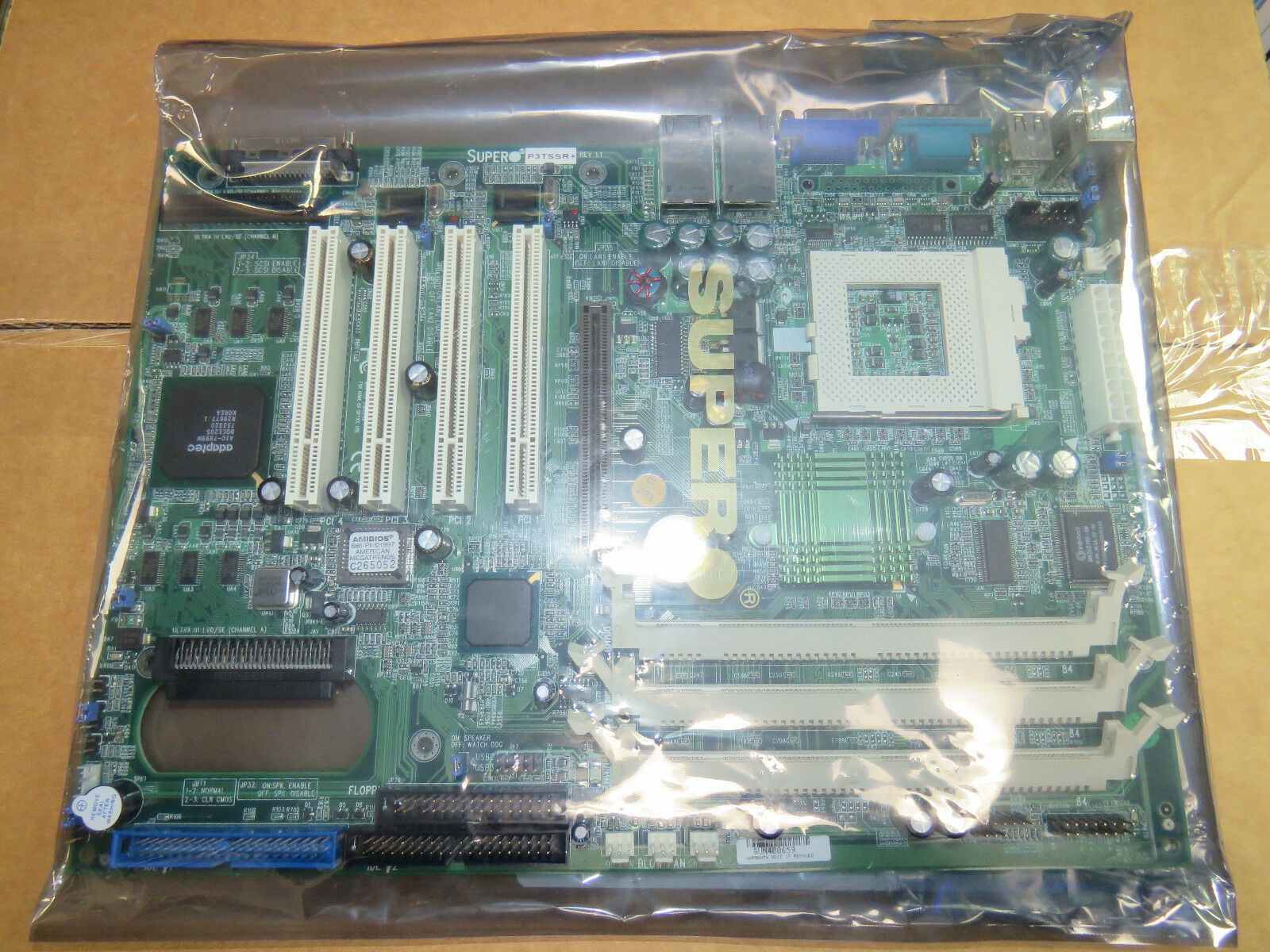 SUPERMICRO P3TSSR+ Pentium 3 P3 Motherboard 815E FCPGA370 ATX  *New*