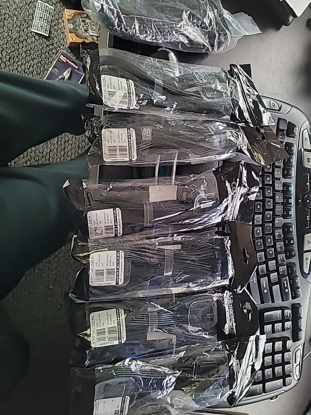7 Pack CableMod RT/B/E Series 12VHPWR (16P TO 16P/16P and more  Read Description