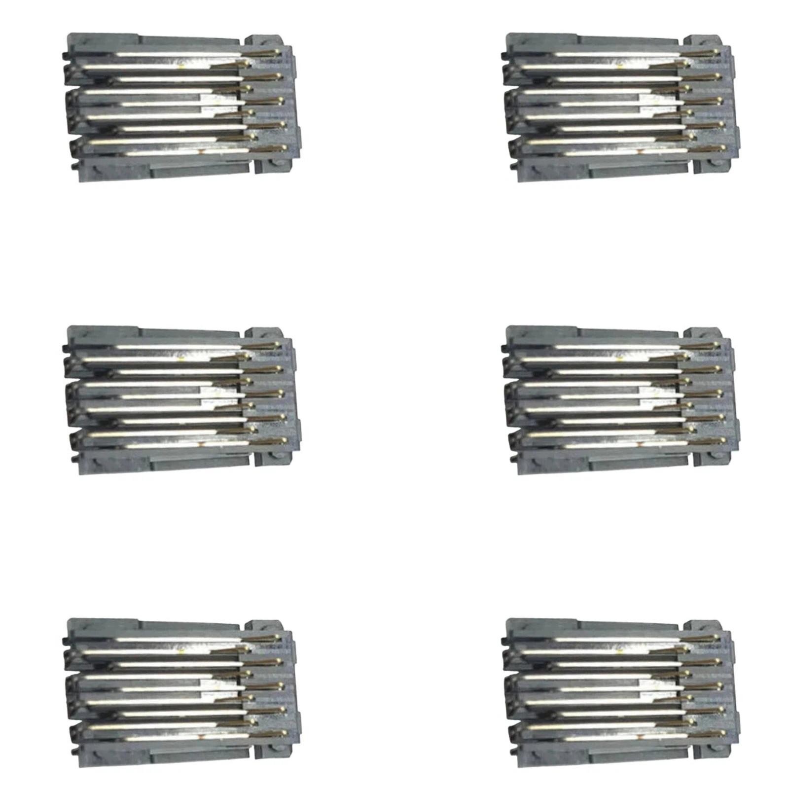 6PCS Ink Cartridge Detection Contact Fits For Epson EP-881AN EP-880AN EP-882AB