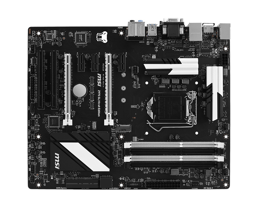 For MSI Z97S SLI Krait Edition motheboard LGA1150 DDR3 DVI+VGA+HDMI ATX Tested