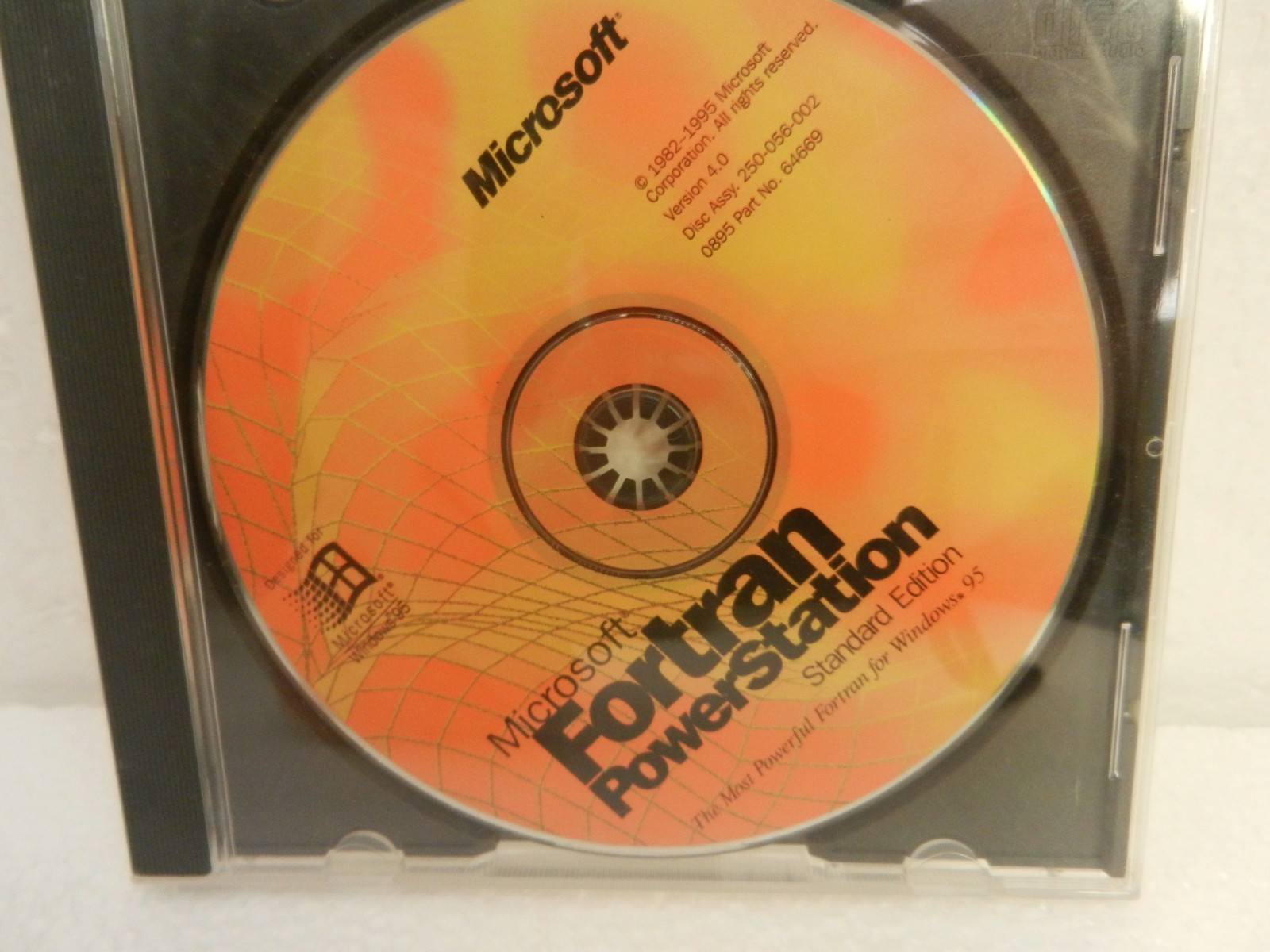 Fortran Powerstation Standard for Windows 95 Version 4.0 CD only