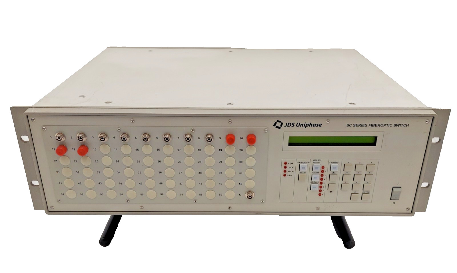 JDSU SC Series Fiber Optic Switch SC1C10121+27XF000FP