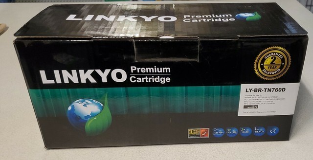 Linkyo LY-BR-TN760D replacement Brother Laser Toner Black cartridges