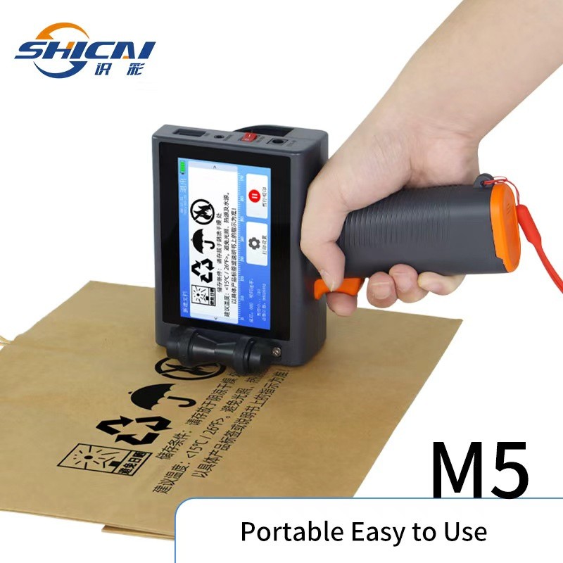 12.7mm Handheld Inkjet Printer for Printing Lot Number and Production Date