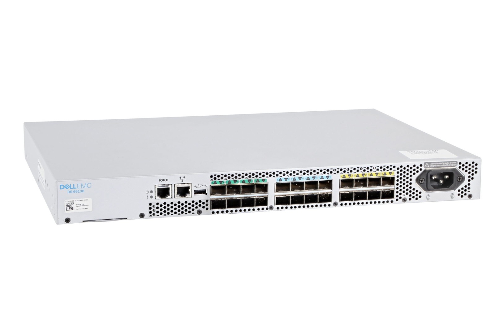 Dell DS-6610B 24-Port 24-Active 32Gb SFP+ Switch | 3 Years Warranty