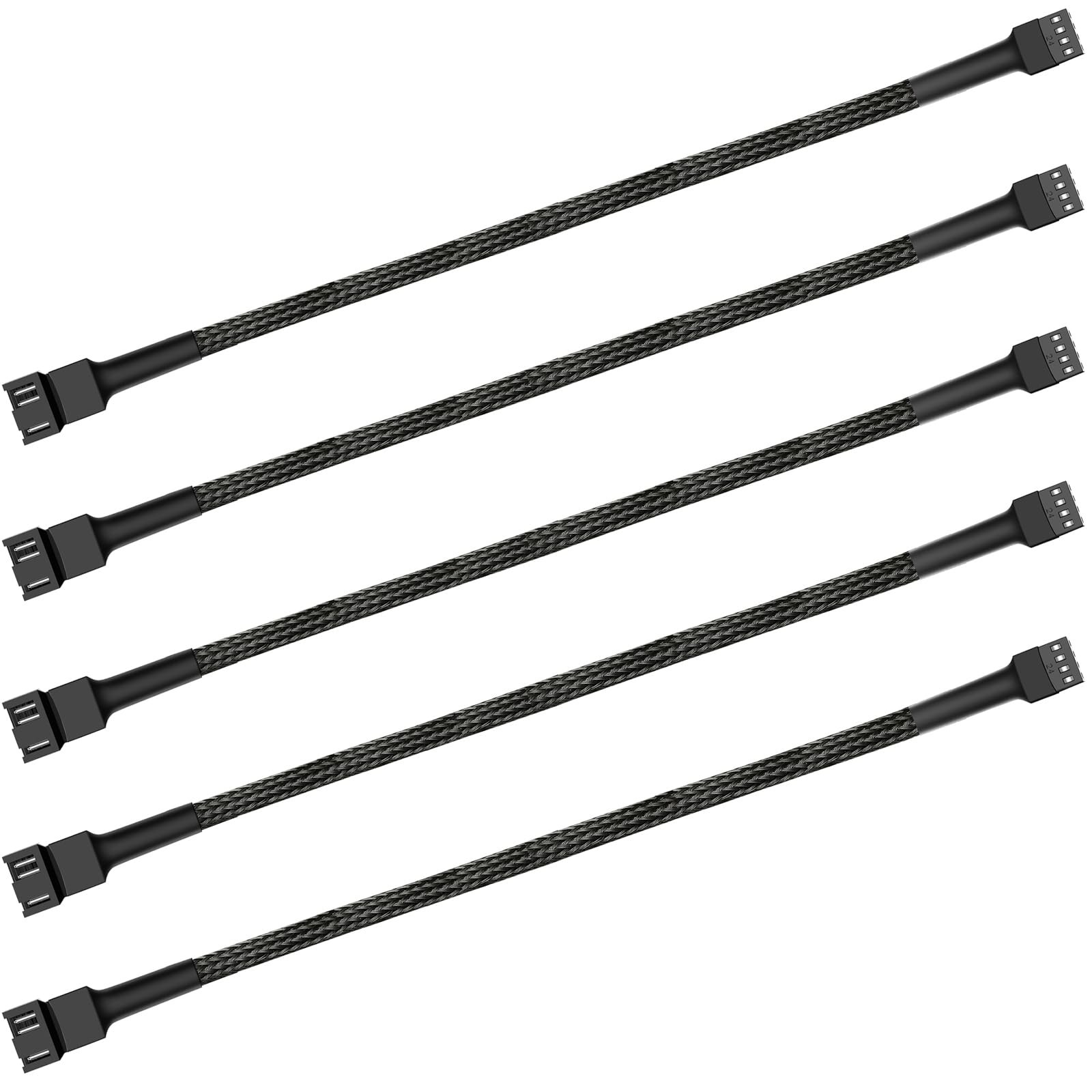 12" pwm Fan Extension Cable，4 pin Fan Extension Cable，Cable Extension pc，PC F...