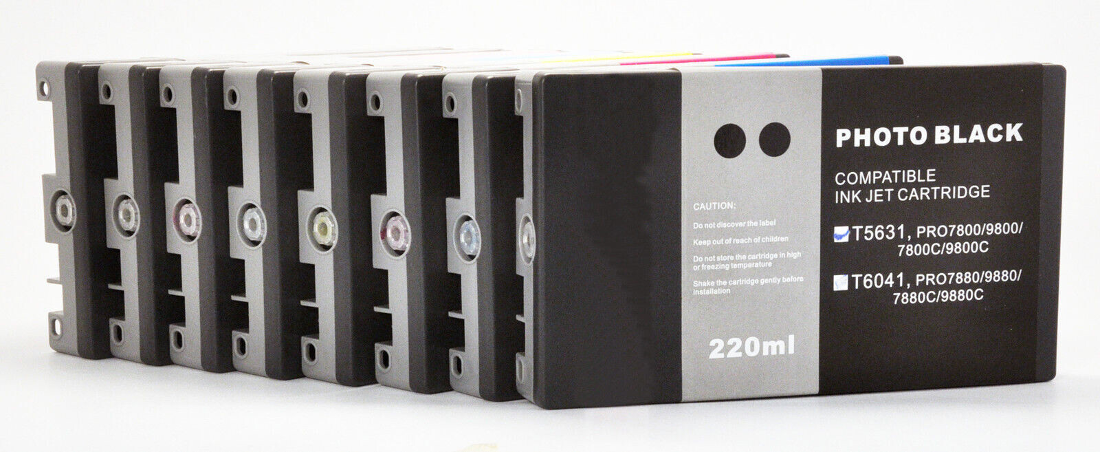 UltraChrome K3 Pigment Compatible for EPSON Stylus 7800/9800 Ink Cartridge 8X220