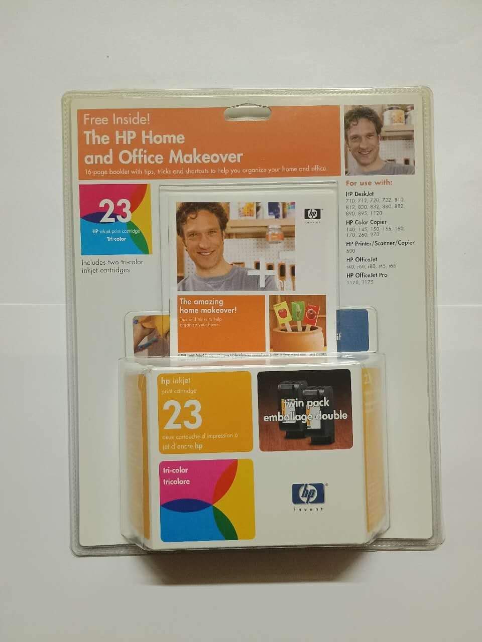 HP 23 TriColor Ink Cartridge Twin-Pack 2x HP Inkjet Print Cartridges New 04/2005