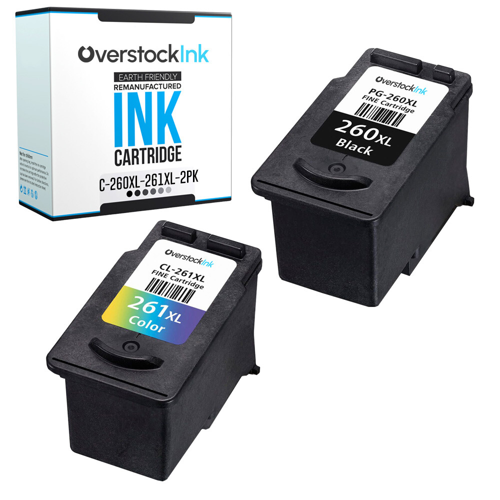 2PK Replacement OSI 260XL 261XL Ink for Canon PIXMA TS5320 TS6420 TS6420a TR7020