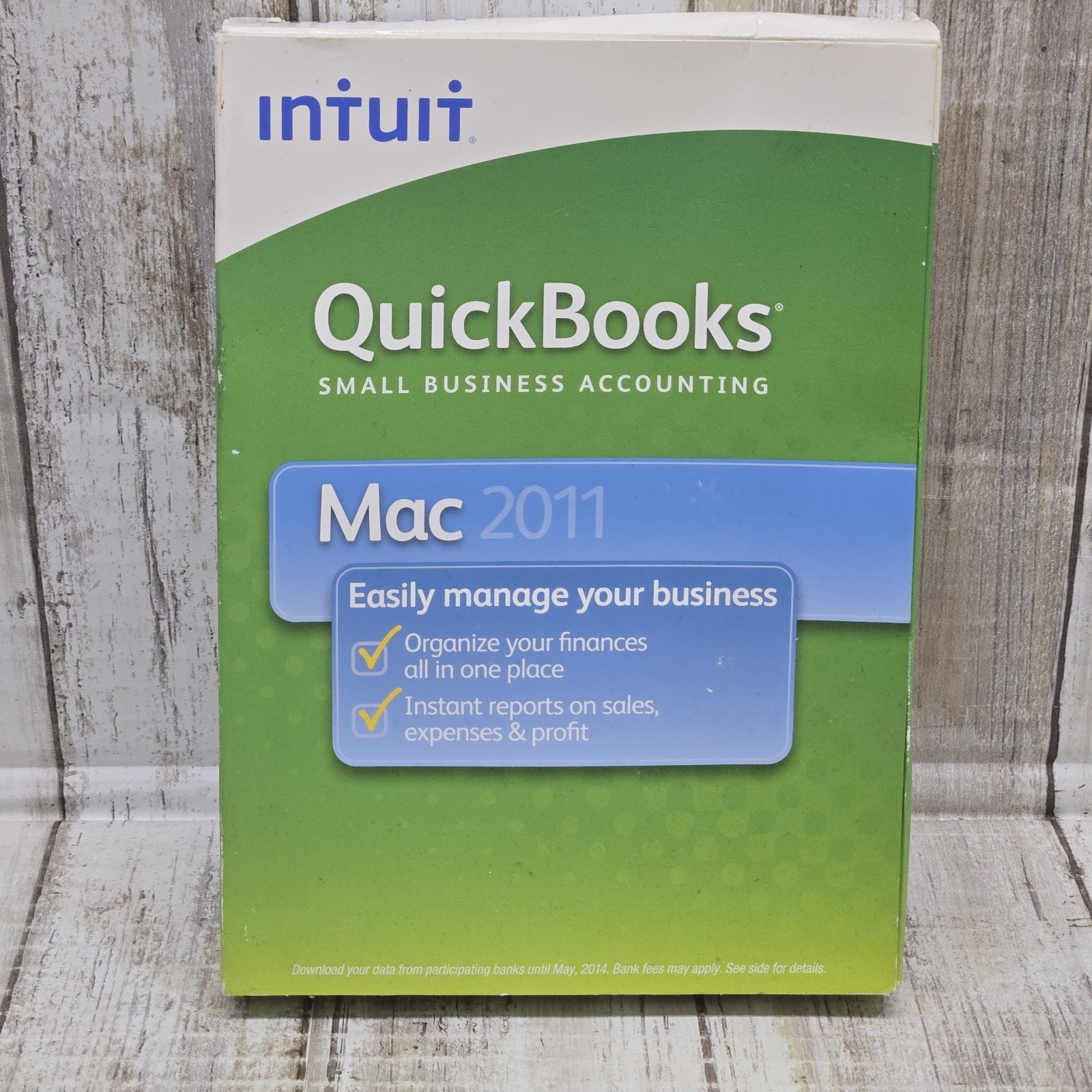 Intuit QuickBooks 2011 for Mac OS