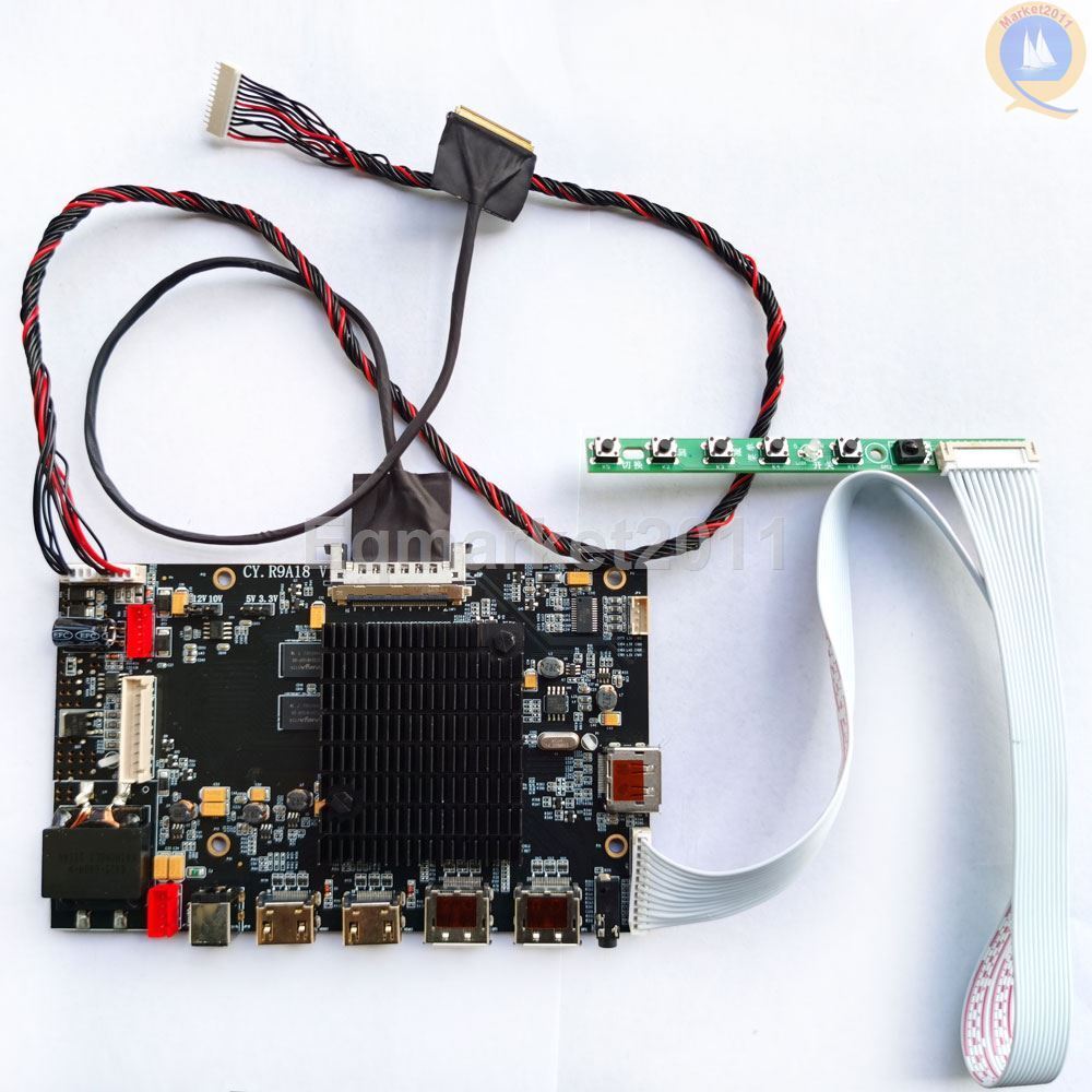 2DP 5K HDR LCD Controller Board Kit for imac 27 A1419 LM270QQ1 late 2015 HD-MI