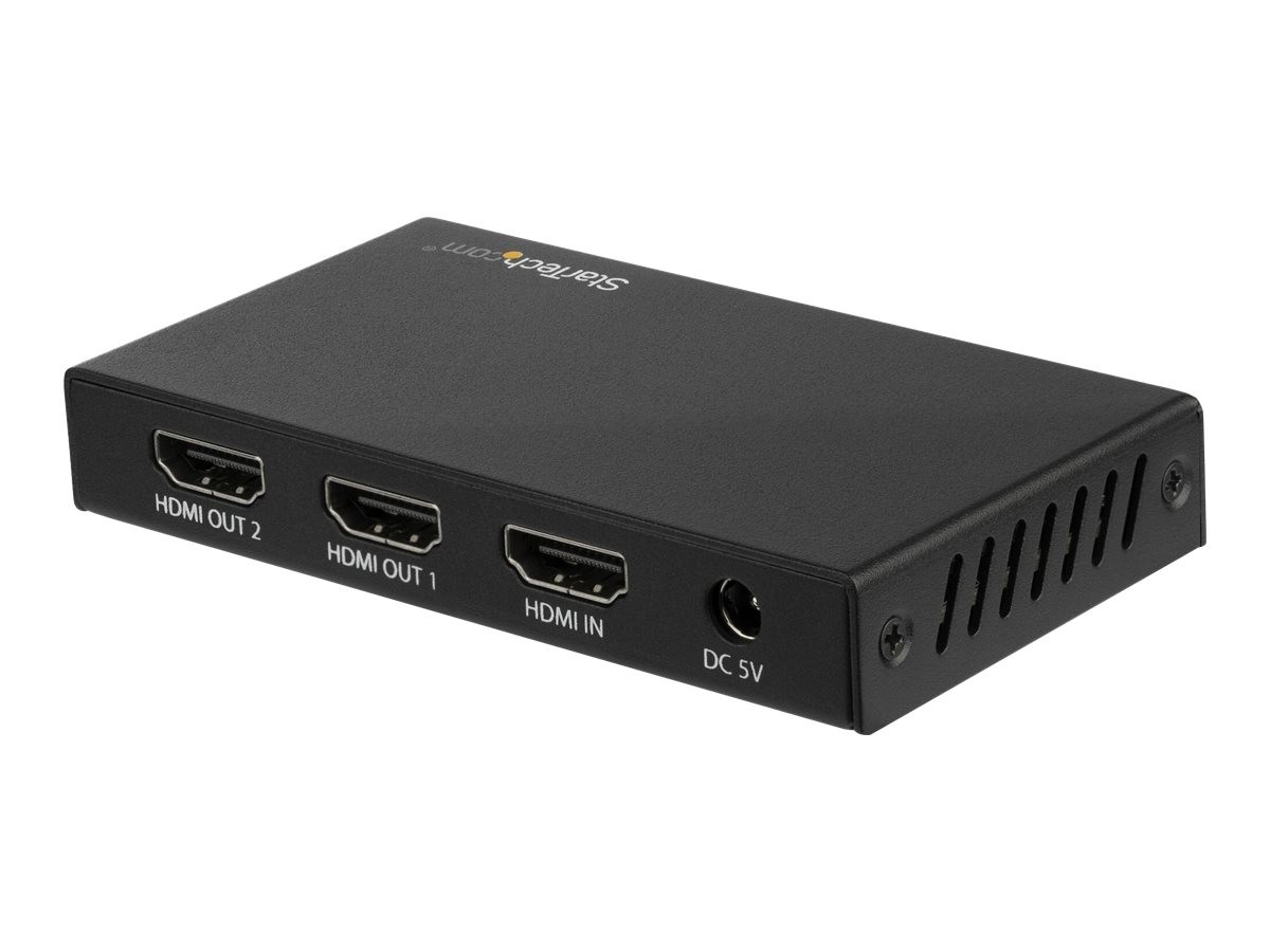 StarTechcom HDMI Splitter - 4K 60Hz 2-Port 4K 60Hz HDR ST122HD202