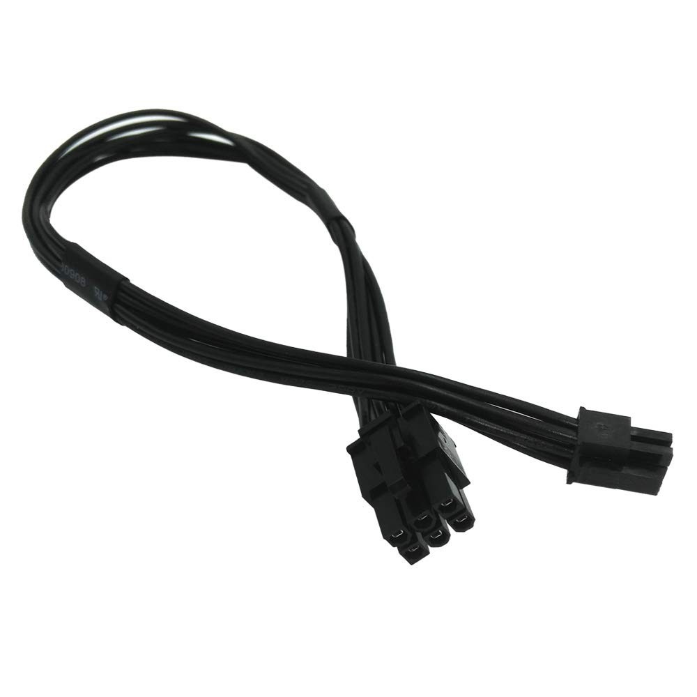 6 Pin to 6 Pin PCIe Power Adapter Cable for Mac Pro G5 - 14" (35cm) - 2 Pack