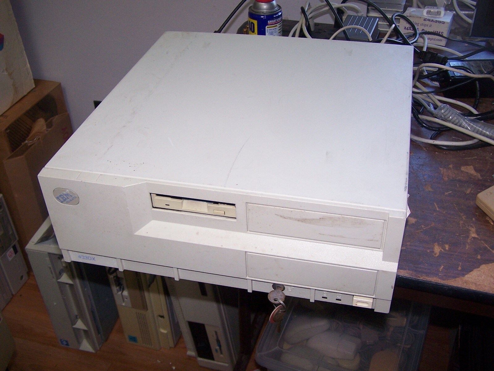 IBM PS/ValuePoint 433DX PC Tested to power on - SOLD AS IS