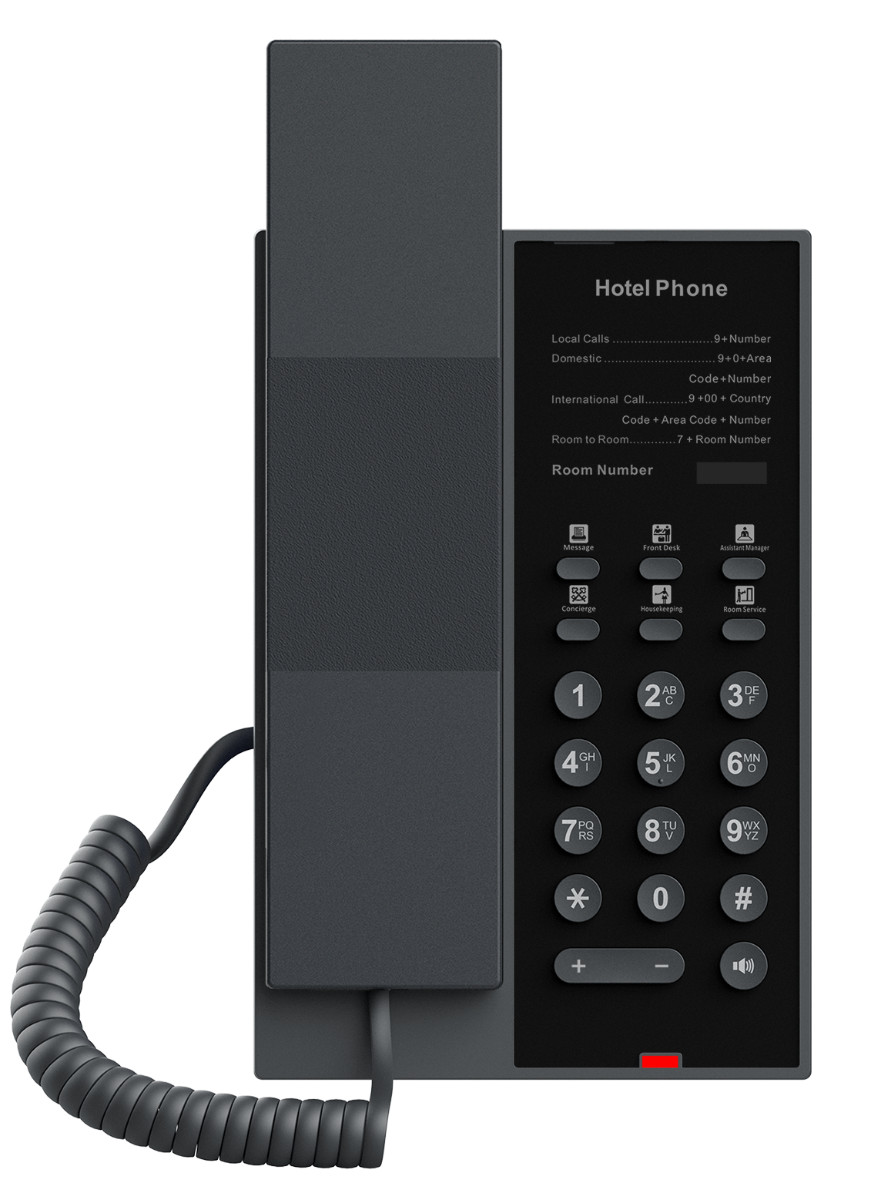 Fanvil H602W Hotel IP Phone Black Wi-Fi